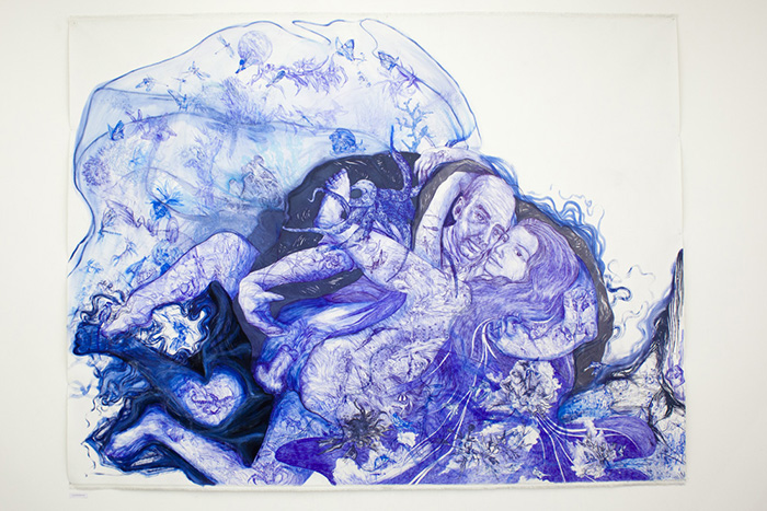 Anversville - Bile Bleue - Amants r&eacute;guliers