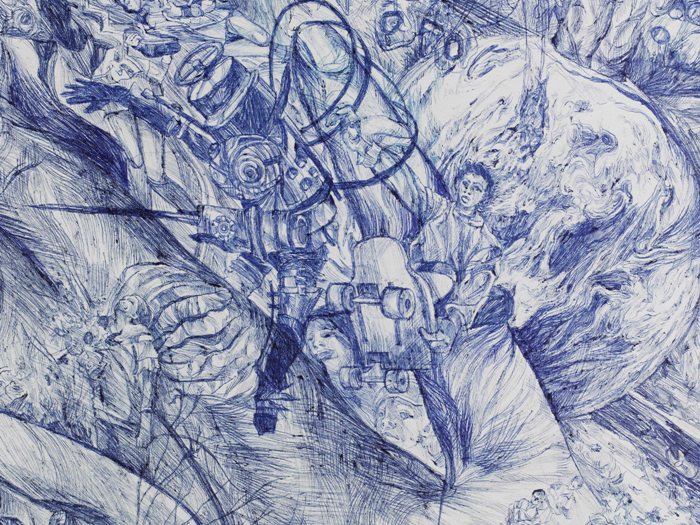 Flesh I - Ego - Détail 2 Flesh I - Ego - Détail 2