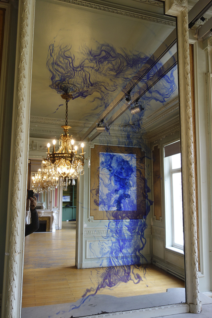 Mushroom on the mirror Mushroom on the mirror